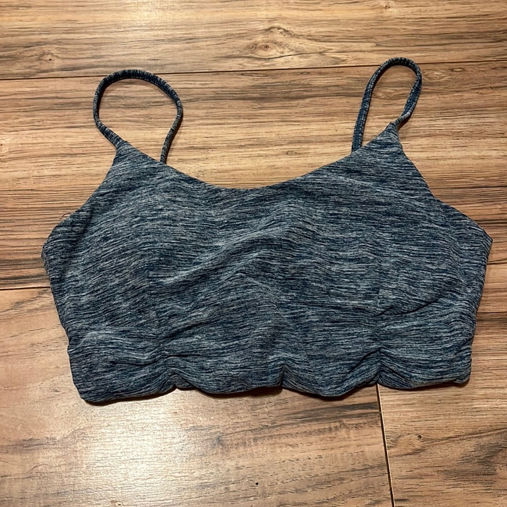 Sincerely Jules Blue Sports Bra